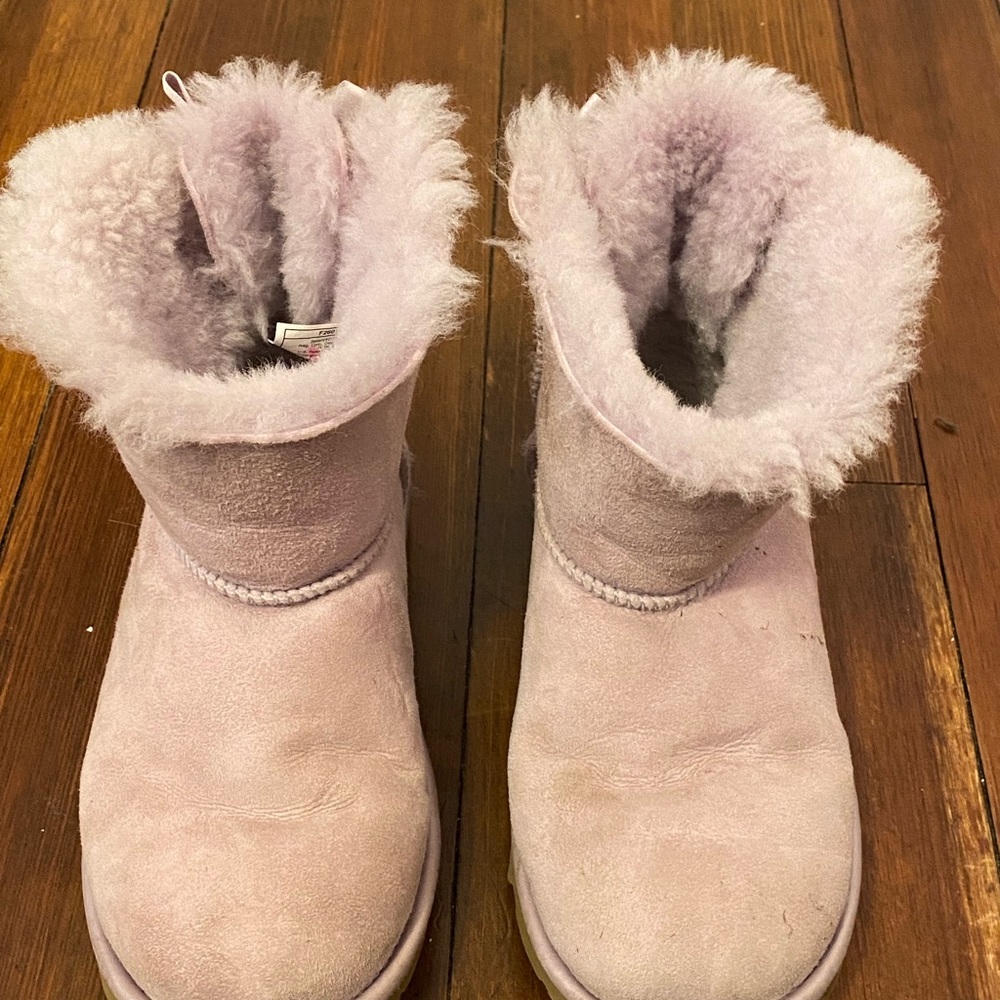 UGG Mini Bailey Bow II size 4 - Picture 2 of 15